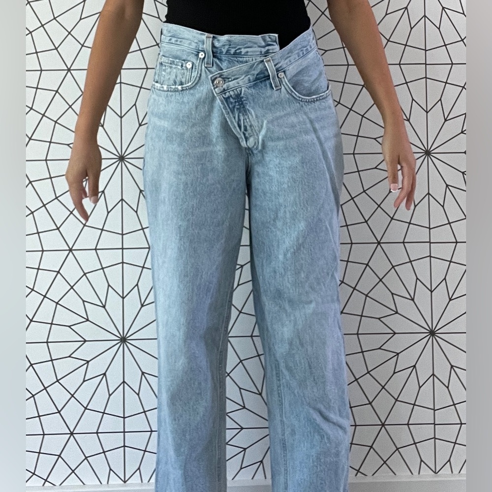 AGOLDE CRISS CROSS UPSIZED JEAN